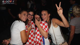 Bibinje: Navijanje za Vatrene i fešta nakon pobjede nad Engleskom