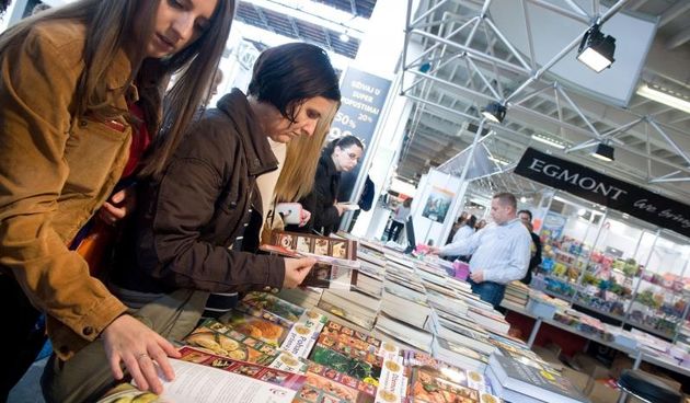 Zagreb – Ministrica kulture Andrea Zlatar Violic na Zagrebackom velesajmu otvorila 37. medjunarodni sajam knjiga i ucila Interliber. Photo: Davor Visnjic/PIXSELL