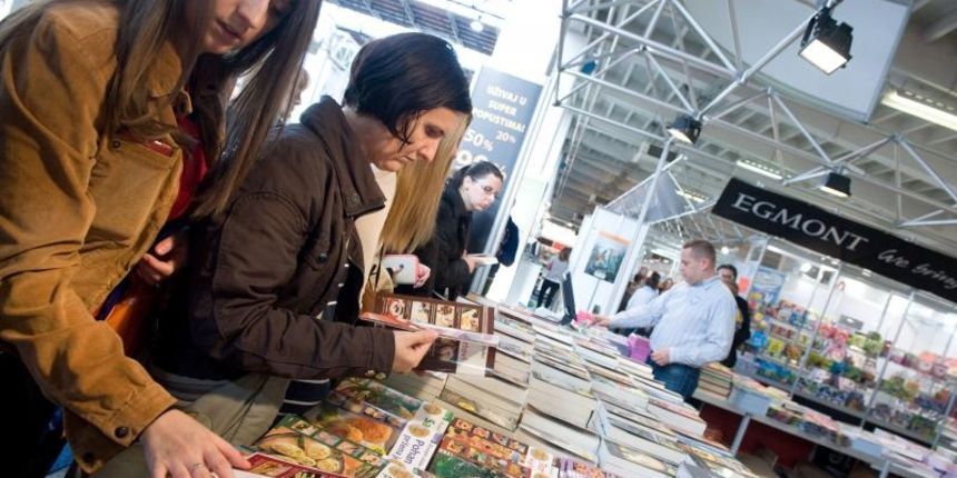 Zagreb – Ministrica kulture Andrea Zlatar Violic na Zagrebackom velesajmu otvorila 37. medjunarodni sajam knjiga i ucila Interliber. Photo: Davor Visnjic/PIXSELL