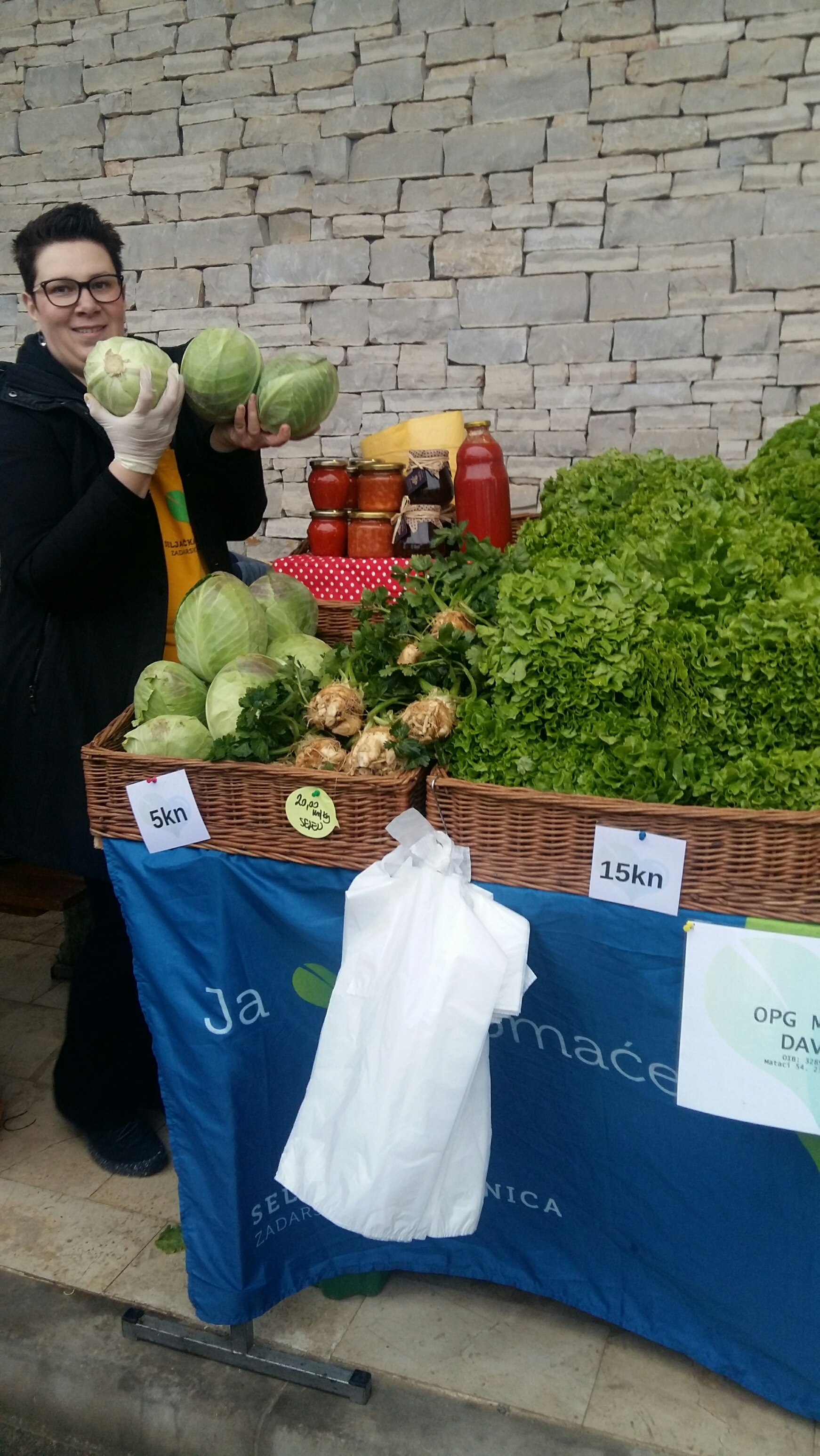 Velika subota na Seljačkoj tržnici u Zadru