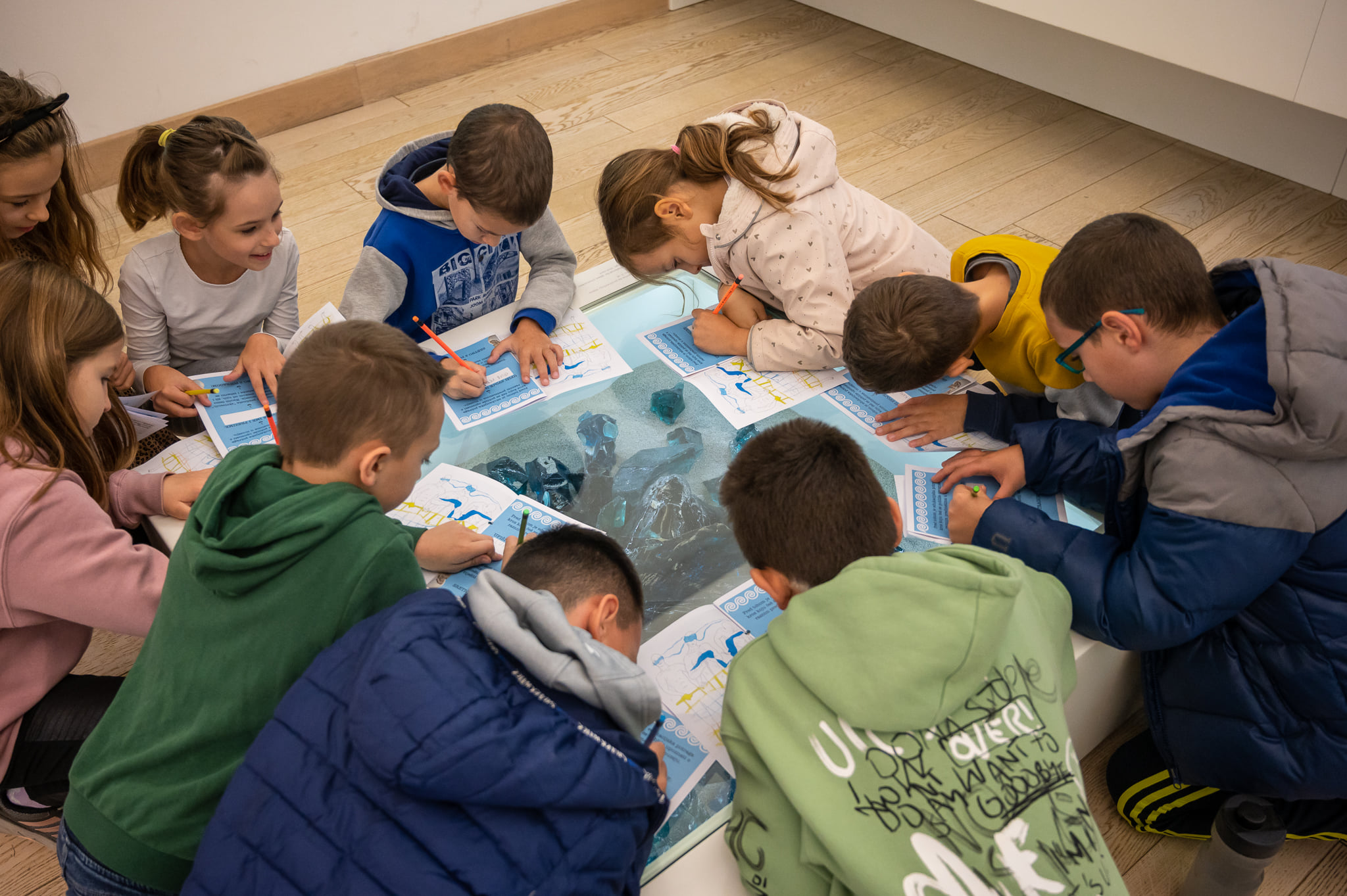 Na radionici u Muzeju antičkog stakla učenici OŠ Petar Preradović