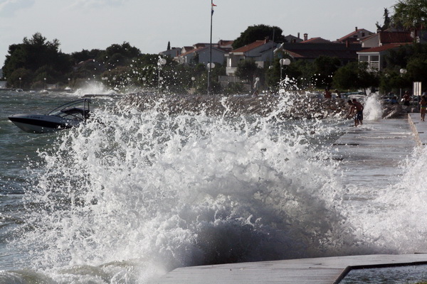 Tramontana u Diklu 18. srpnja 2009, Foto: Mladen Malik