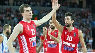 06.09.2015., Arena Zagreb, Zagreb – EuroBasket 2015., skupina C, 02. kolo, Grcka – Hrvatska. Foto: PIXSELL 06.09.2015., Arena Zagreb, Zagreb – EuroBasket 2015., skupina C, 02. kolo, Grcka – Hrvatska. Foto: PIXSELL
