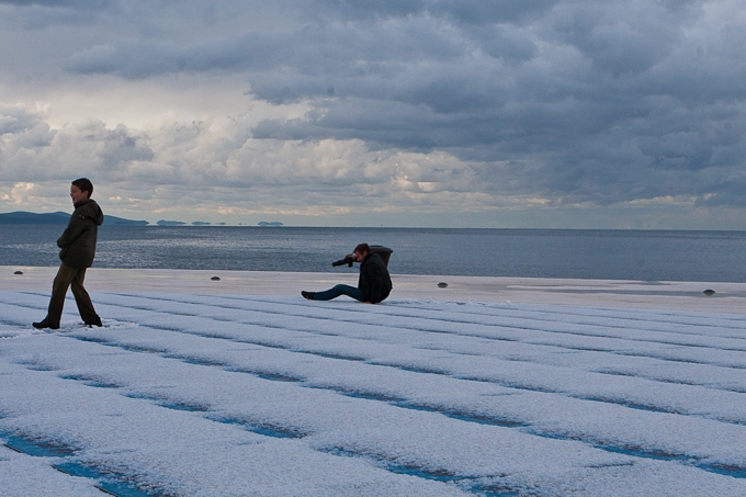 Pozdrav suncu prekriven ledenim pokrivacem 26. studenog 2010, Foto: Leo Banic