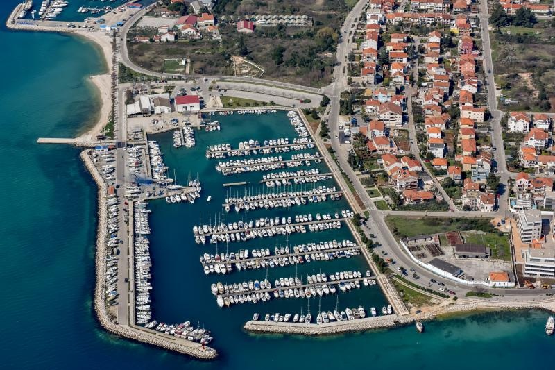 Zadar iz zraka: Uvala Dražanica i marina Vitrenjak. Foto: Dino Stanin/PIXSELL Zadar iz zraka: Uvala Dražanica i marina Vitrenjak. Foto: Dino Stanin/PIXSELL
