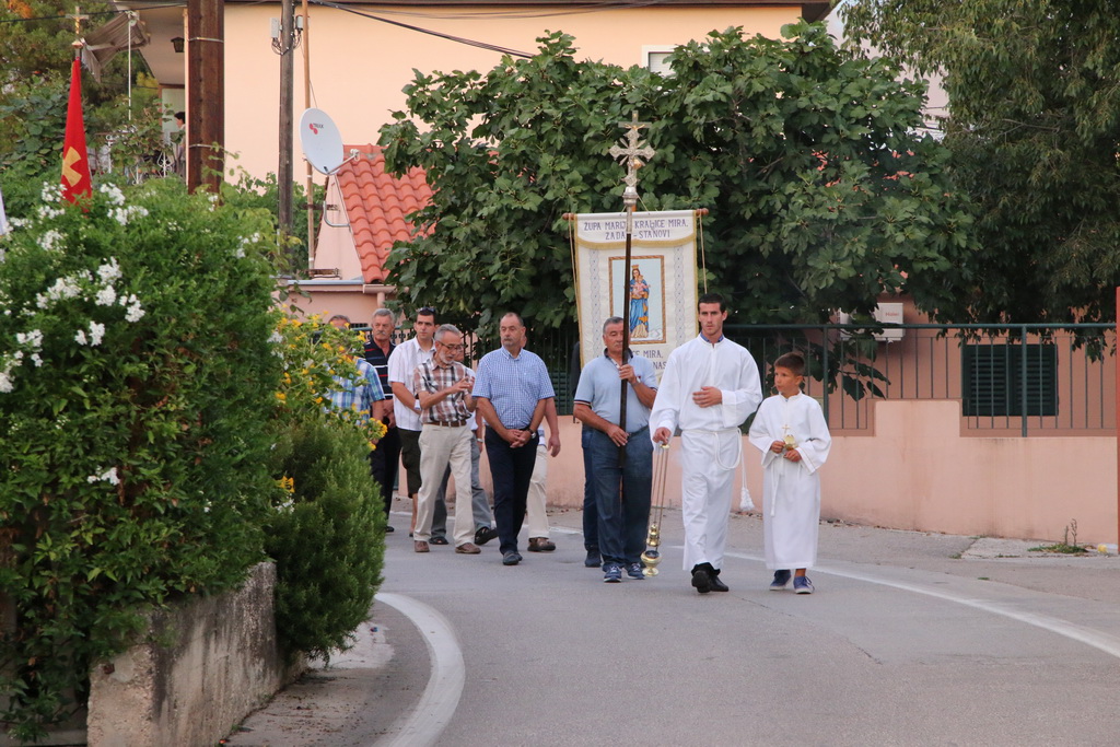 Procesija za blagdan Kraljice mira u Stanovima 22. kolovoza 2016. Procesija za blagdan Kraljice mira u Stanovima 22. kolovoza 2016.
