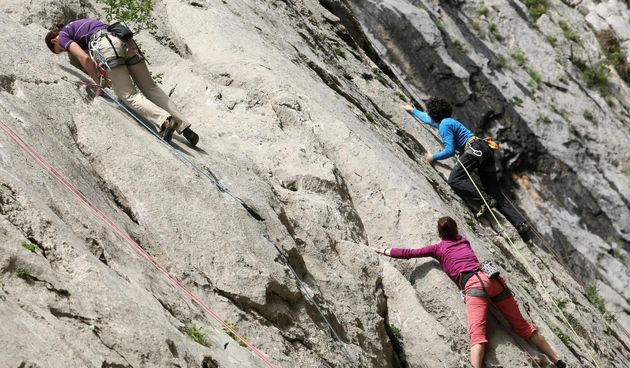 U kanjonu Velike Paklenice odrzava se 15. Medjunarodni susret penjaca Paklenica – Kids day