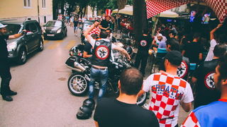 Euro 2016: Utakmica između Hrvatske i Češke gledala se u brojnim zadarskim lokalima i kafićima.