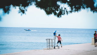 Škura bura na zadarskoj rivi 15. srpnja 2016.