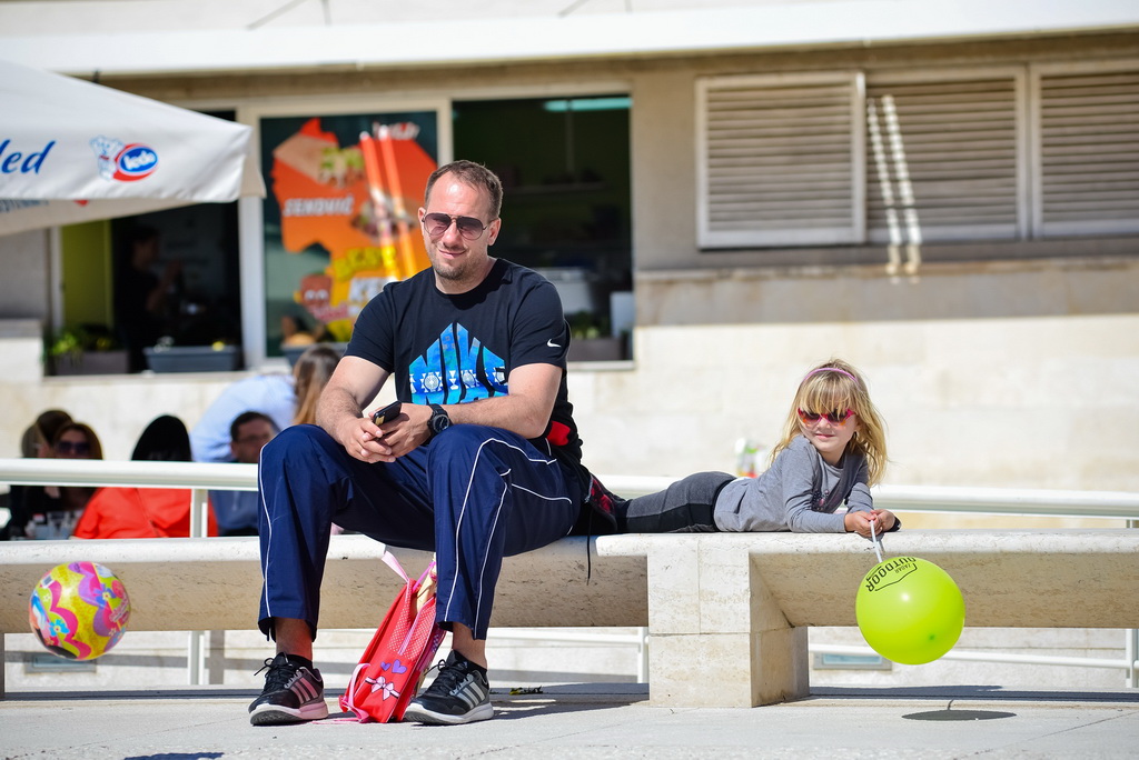 Basket na Forumu: Košarkaške legende protiv mlađih uzrasta KK Zadar Basket na Forumu: Košarkaške legende protiv mlađih uzrasta KK Zadar