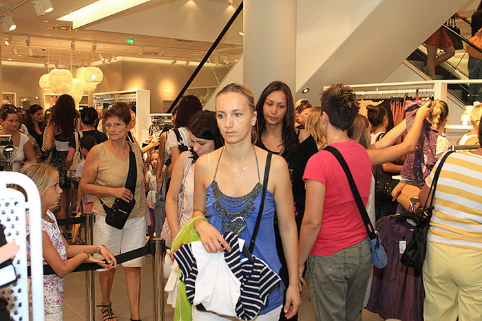 Otvorenje H&M prodajnog mjesta u zadarskom centru Supernova, Foto: Leo Banić