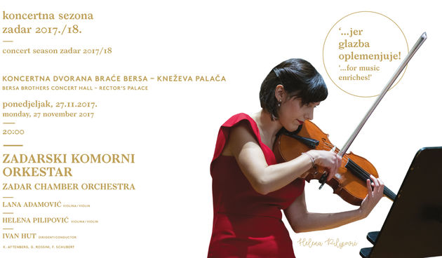 Zadarski komorni orkestar za Dan grada u Kneževoj palači!