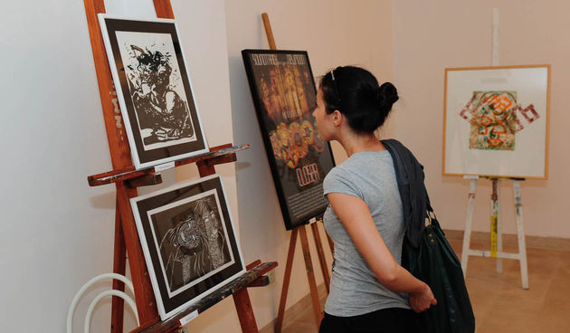 SLUK, izlozba Skole za primjenjenu umjetnost i dizajn, foto: Nenad Marcev