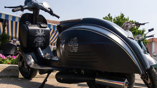 Vespaši zauzeli Biograd, foto: Vinko Pešić