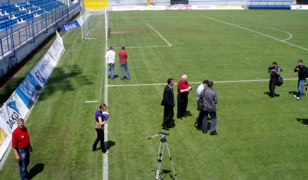 Stadion Stanovi posjetila komisija UEFA-e (Foto: Ivan Malik)