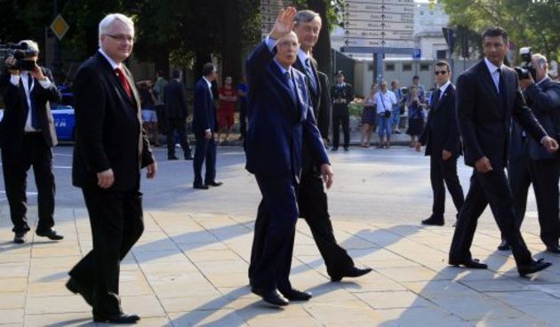 Josipović, Napolitano i Tuerk sastali se u Trstu (Foto: Goran Šebelić/Cropix)