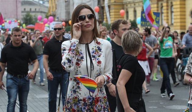 Održan je XV Zagreb Pride pod motom Još Hrvatska ni propala. Photo: PIXSELL