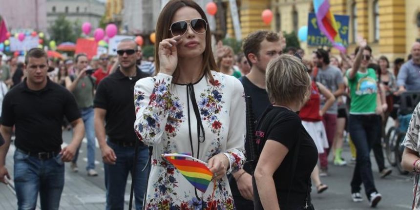 Održan je XV Zagreb Pride pod motom Još Hrvatska ni propala. Photo: PIXSELL