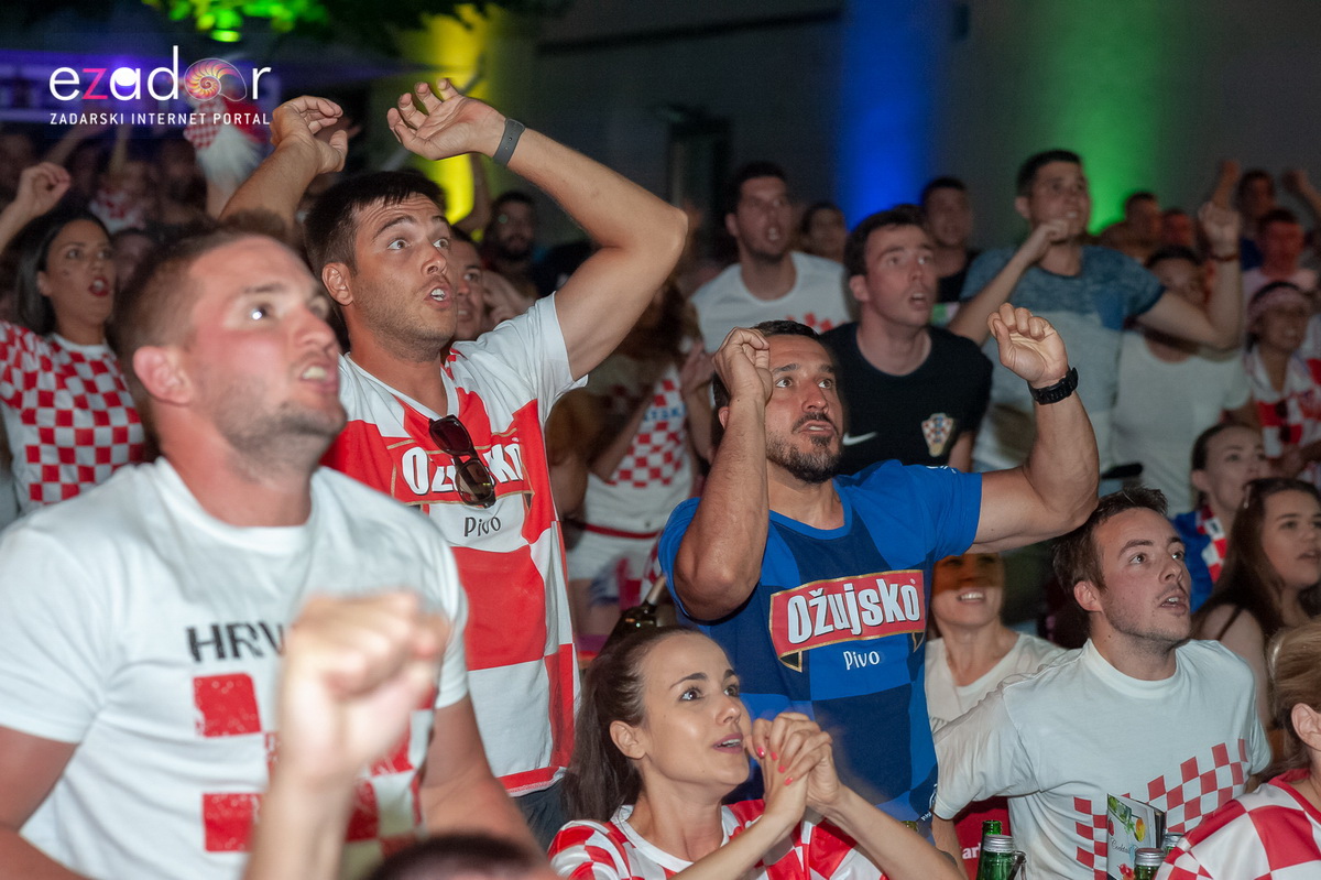 Zadar je gorio: Velika fešta nakon plasmana Vatrenih u polufinale Svjetskog prvenstva
