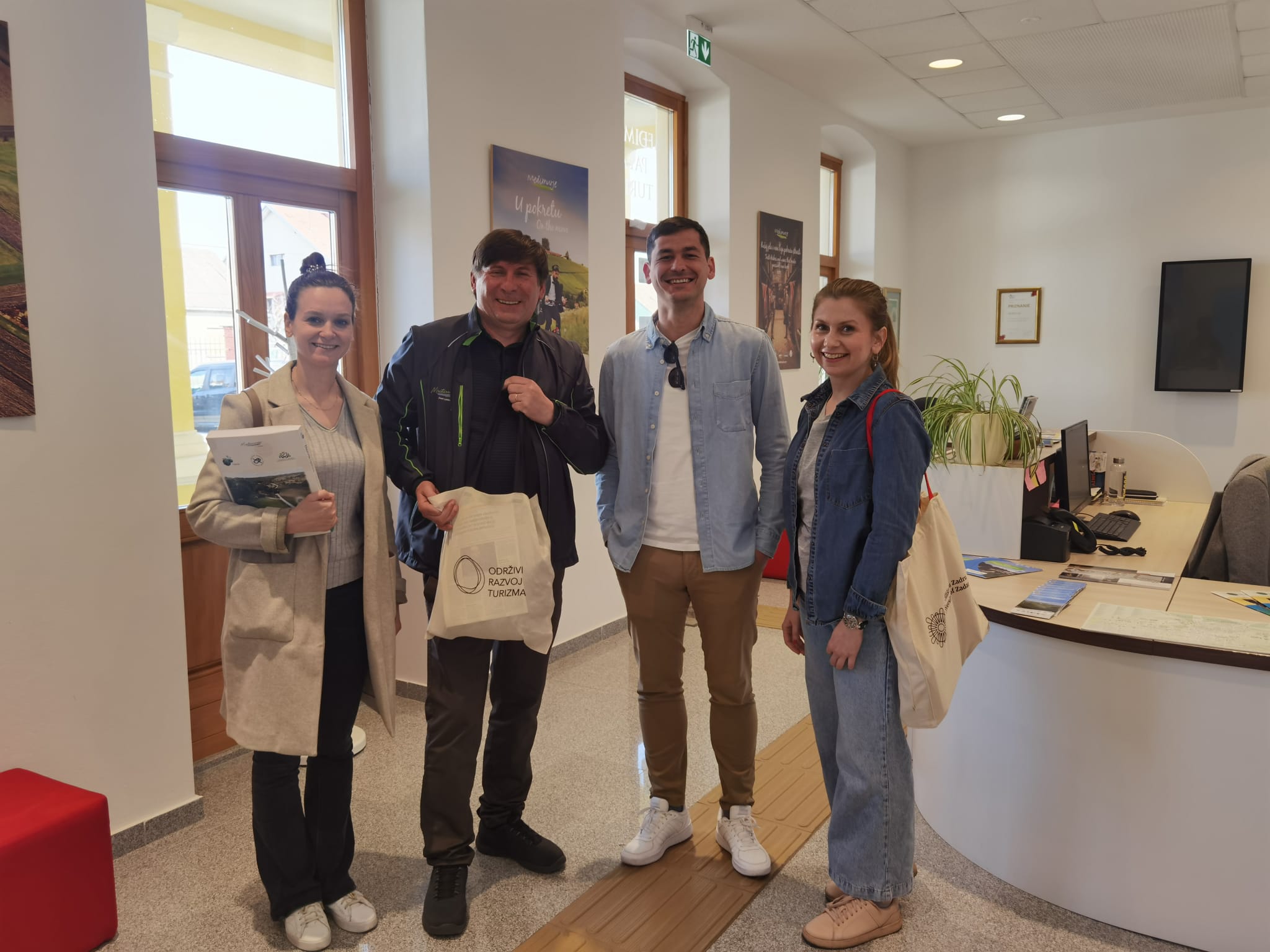 Terenska nastava zadarskih studenata u Međimurju Terenska nastava zadarskih studenata u Međimurju