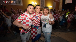 Veličanstven doček četvorice zadarskih Vatrenih