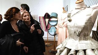 U Domu HDLU-a otvorena je izlozba Osamdesete – slatka dekadencija postmoderne. Photo: Davor Visnjic/PIXSELL