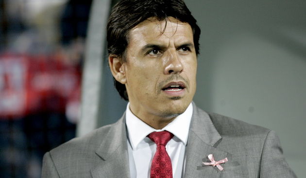 Osijek, 161012.Stadion Gradski vrt.Utakmica 4.kola A skupine,kvalifikacijska utakmica za odlazak na Svjetsko prvenstvo u Brazilu. Utakmica Hrvatska – Wales.Na fotografiji: Cristopher Coleman trener Walesa.Foto: Vlado Kos / CROPIX