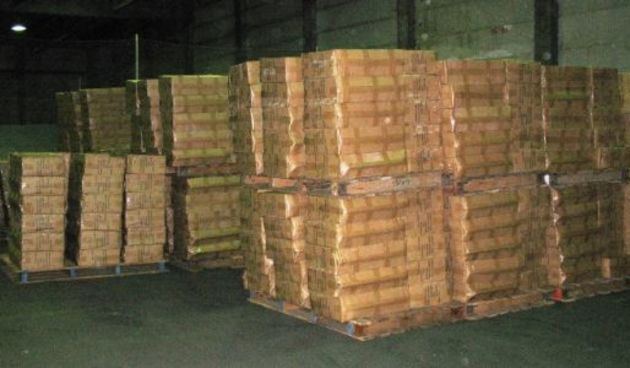 Slovenski carinici u koparskoj luci zaplijenili 13 tona duhana (Foto: carina.gov.si)