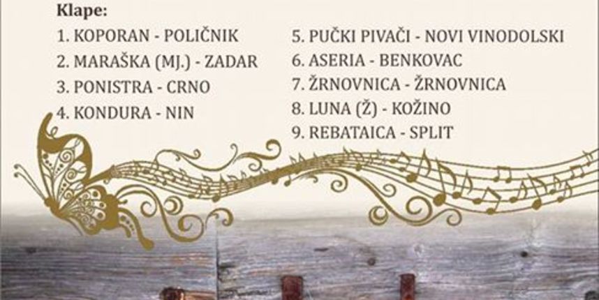 Susret klapa u Poličniku: “Pismon će se uspomene čuvat”