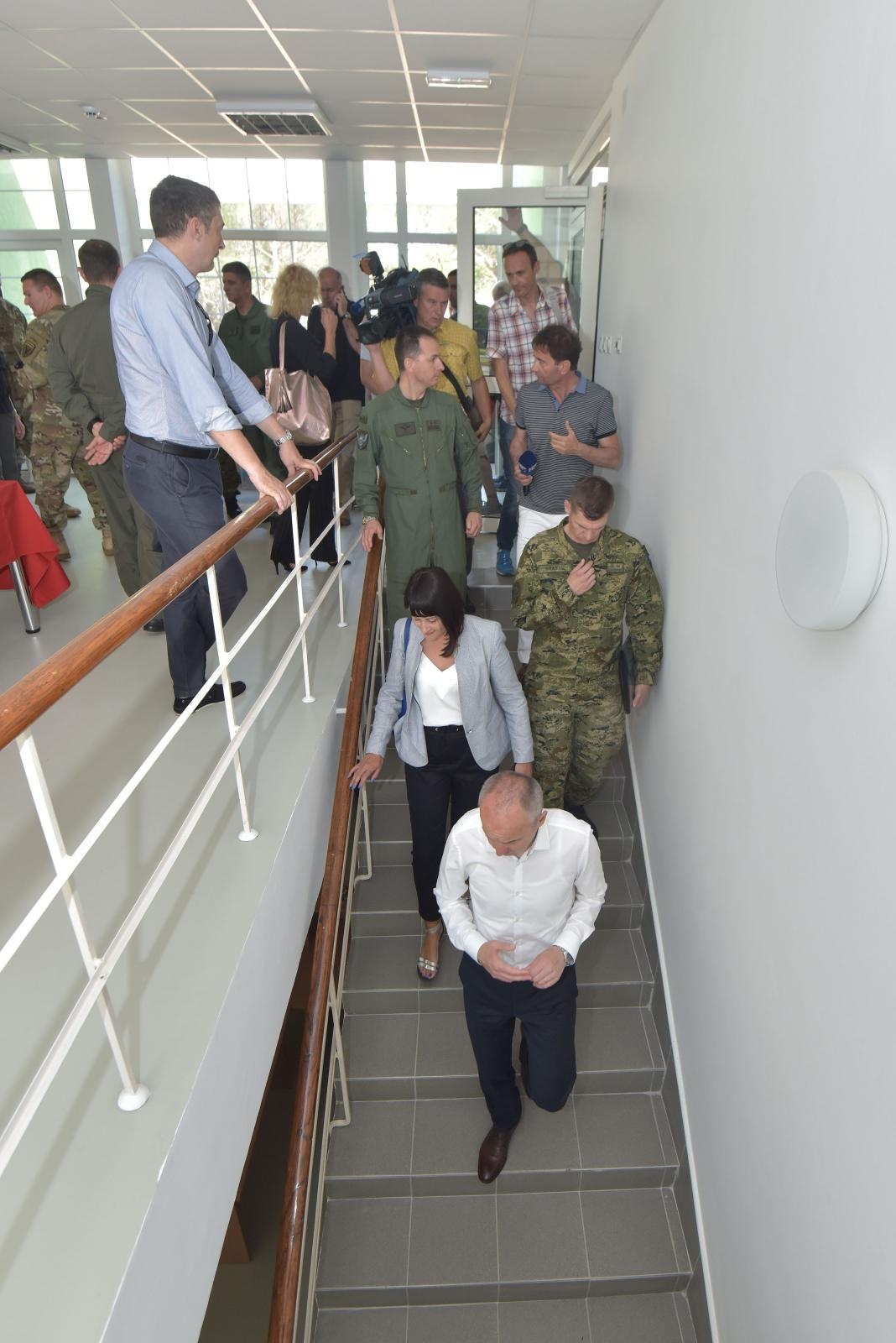 Svečano otvorena novoobnovljena zgrada u Zrakoplovnoj bazi Zemunik