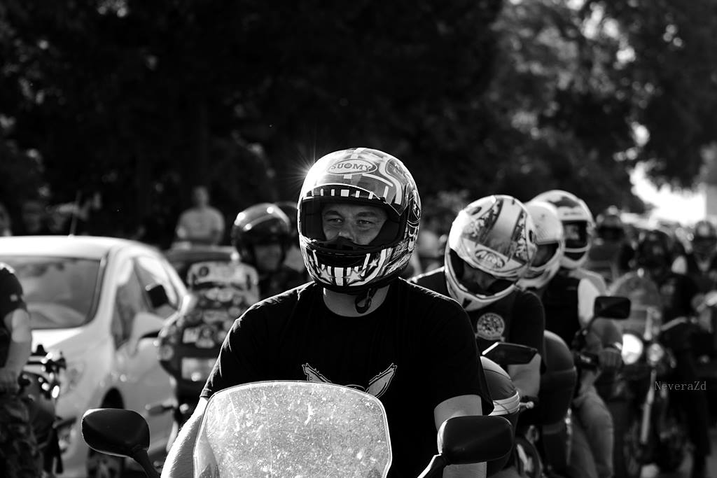 Defile bajkera ulicama Zadra u povodu 10. rođendana Moto kluba Beštije. Foto: Jadra NeveraZD Defile bajkera ulicama Zadra u povodu 10. rođendana Moto kluba Beštije. Foto: Jadra NeveraZD