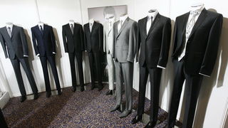 Split, 190211. 
Sajam vjencanja u hotelu Le Meridien Lav.
Na fotografiji: odijela Martina Arbanasa.
Foto: Vladimir Dugandzic / CROPIX