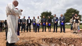 Biograd na Moru: Postavljen kamen temeljac za zabavni park Mirnovec. Foto: Dino Stanin/PIXSELL Biograd na Moru: Postavljen kamen temeljac za zabavni park Mirnovec. Foto: Dino Stanin/PIXSELL