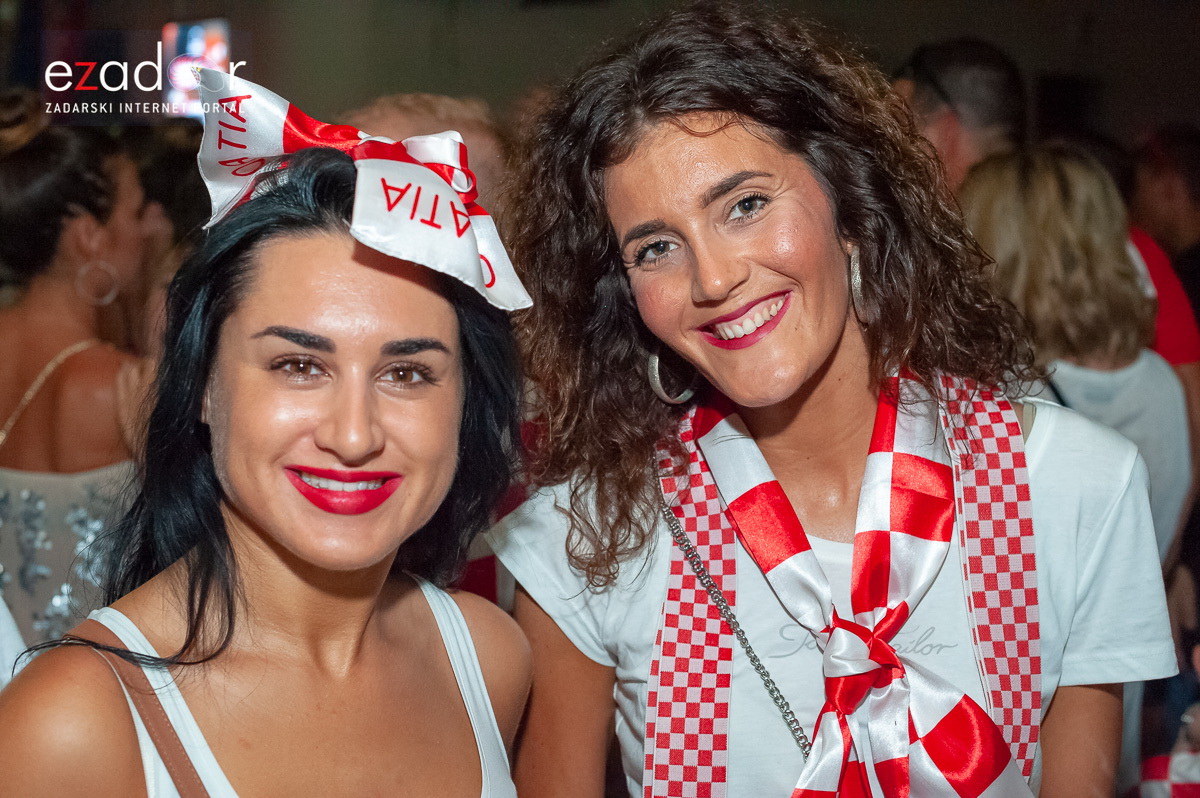 Zadar je gorio: Velika fešta nakon plasmana Vatrenih u finale Svjetskog prvenstva
