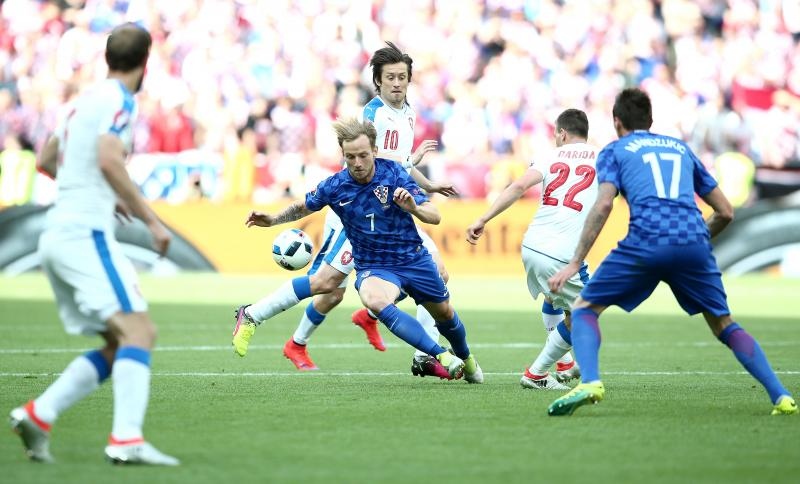 Stadion Geoffroy-Guichard, Saint-Etienne, UEFA EURO 2016., 2. kolo, skupina D, Česka – Hrvatska. Photo: PIXSELL Stadion Geoffroy-Guichard, Saint-Etienne, UEFA EURO 2016., 2. kolo, skupina D, Česka – Hrvatska. Photo: PIXSELL