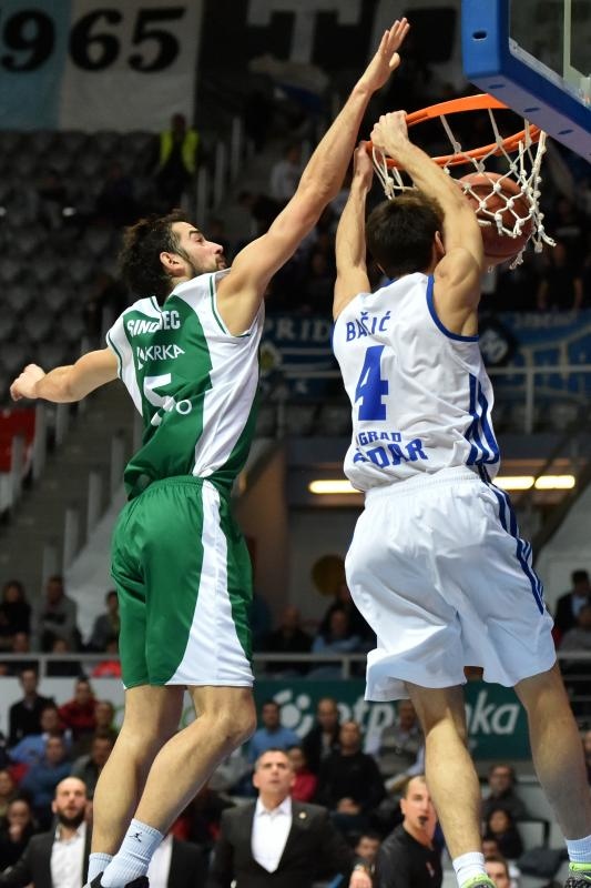 ABA liga, 15. kolo, KK Zadar – KK Krka 67-74. Photo: Dino Stanin/PIXSELL ABA liga, 15. kolo, KK Zadar – KK Krka 67-74. Photo: Dino Stanin/PIXSELL