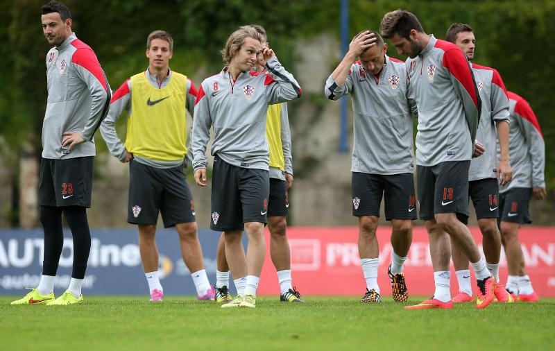 Trening hrvatske nogometne reprezentacije 2. rujna 2014. Photo: Igor Kralj/PIXSELL Trening hrvatske nogometne reprezentacije 2. rujna 2014. Photo: Igor Kralj/PIXSELL