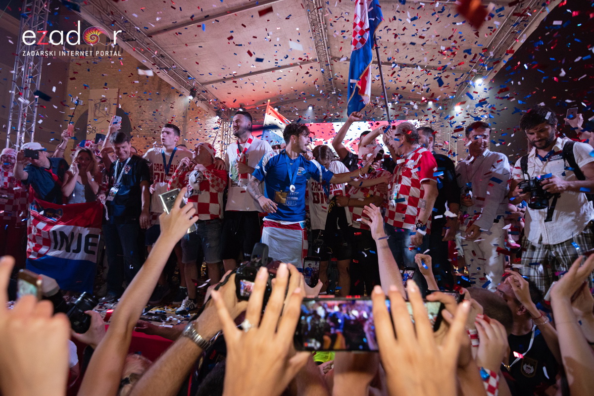 Veličanstven doček četvorice zadarskih Vatrenih