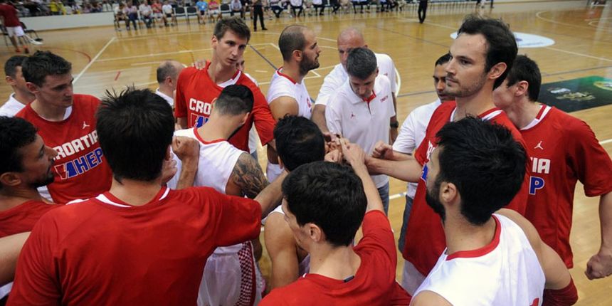 Hrvatska košarkaška reprezentacija, foto: HKS Hrvatska košarkaška reprezentacija, foto: HKS