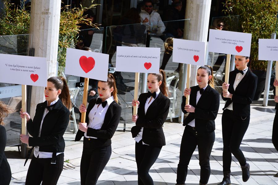 “Prosvjedom ljubavi” otvoren 8. Festival vjenčanja, foto: Iva Perincic “Prosvjedom ljubavi” otvoren 8. Festival vjenčanja, foto: Iva Perincic
