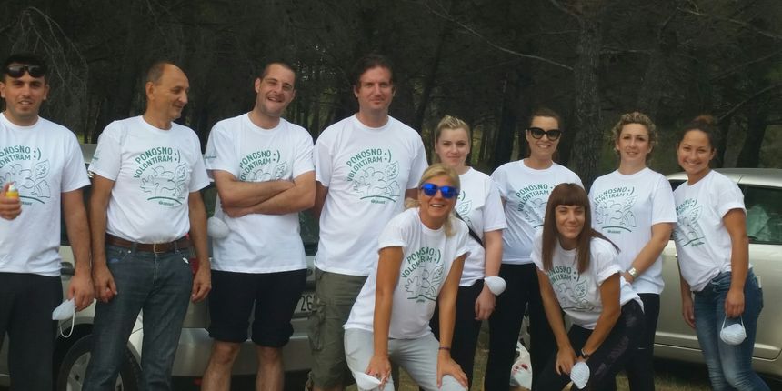 Zaposlenici GRAWE-a u akciji čišćenja u PP Vransko jezero