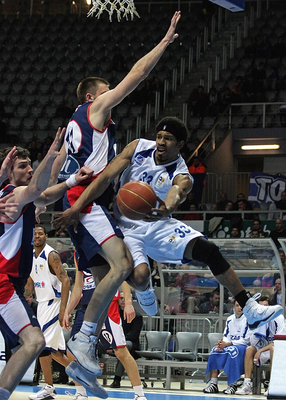 Desmon Farmer, KK Zadar – KK Vojvodina (foto: Marin Gospić)