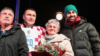 Veličanstveni doček brončanog Joška Gvardiola @ Novigrad Veličanstveni doček brončanog Joška Gvardiola @ Novigrad