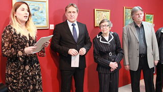 Otvorenje izložbe Nevenke Benini u muzeju Grada Zadra Otvorenje izložbe Nevenke Benini u muzeju Grada Zadra