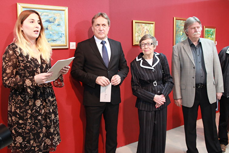 Otvorenje izložbe Nevenke Benini u muzeju Grada Zadra Otvorenje izložbe Nevenke Benini u muzeju Grada Zadra