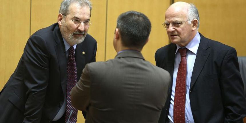 05.02.2014., Zagreb – Raspravom o izvjescu o radu Drzavnog odvjetnistva Republike Hrvatske za 2013. godinu nastavljena je 12. sjednica Sabora RH. Mladen Bajic, Igor Dragovan, Josip Leko. Photo: Patrik Macek/PIXSELL 05.02.2014., Zagreb – Raspravom o izvjescu o radu Drzavnog odvjetnistva Republike Hrvatske za 2013. godinu nastavljena je 12. sjednica Sabora RH. Mladen Bajic, Igor Dragovan, Josip Leko. Photo: Patrik Macek/PIXSELL