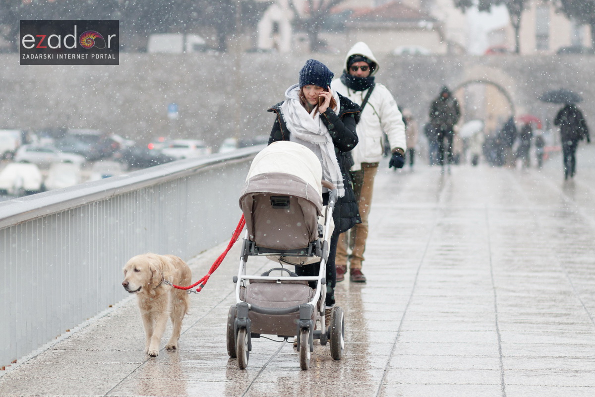 Snježni đir po gradu, četvrtak 1. ožujka 2018.