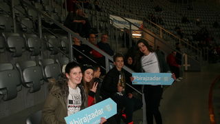 Košarkaši i navijači KK Zadar podržali akciju #birajzadar Košarkaši i navijači KK Zadar podržali akciju #birajzadar