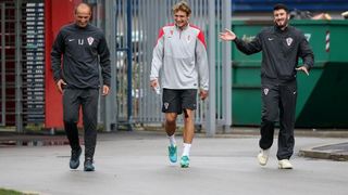 Trening hrvatske nogometne reprezentacije 2. rujna 2014. Photo: Igor Kralj/PIXSELL Trening hrvatske nogometne reprezentacije 2. rujna 2014. Photo: Igor Kralj/PIXSELL