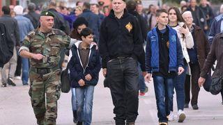 Obilježena 24. obljetnica stradanja mještana i branitelja Škabrnje, Foto: Dino Stanin/PIXSELL Obilježena 24. obljetnica stradanja mještana i branitelja Škabrnje, Foto: Dino Stanin/PIXSELL